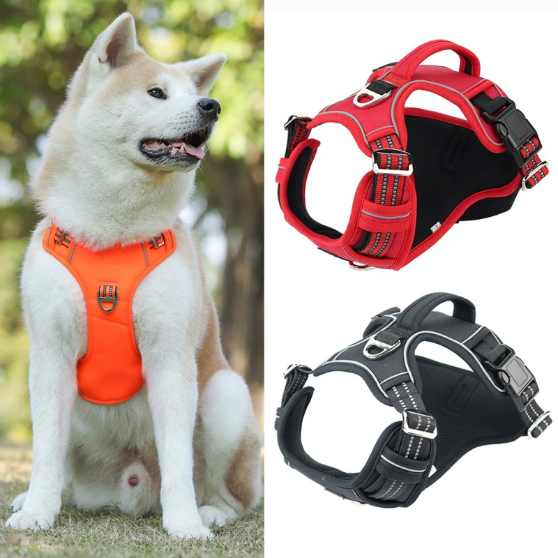Adjustable Explosion-proof Pet Dog Harness Vest